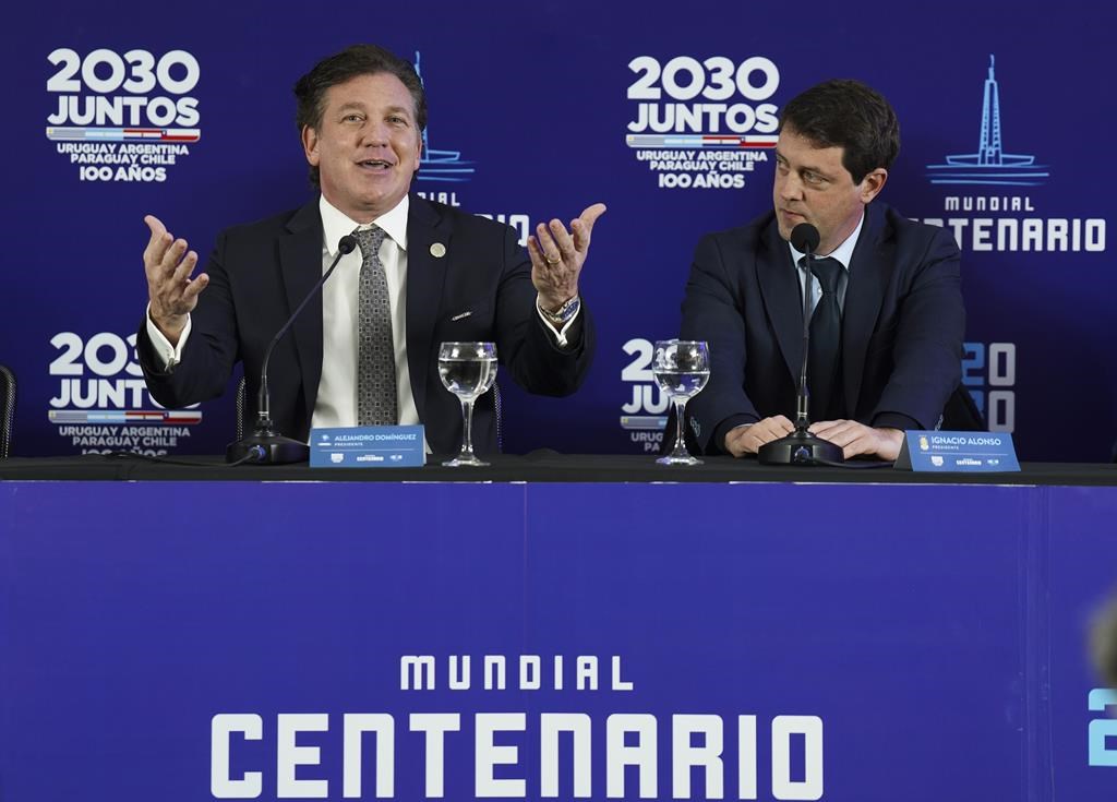 Cuatro países sudamericanos apuestan juntos por el Mundial 2030