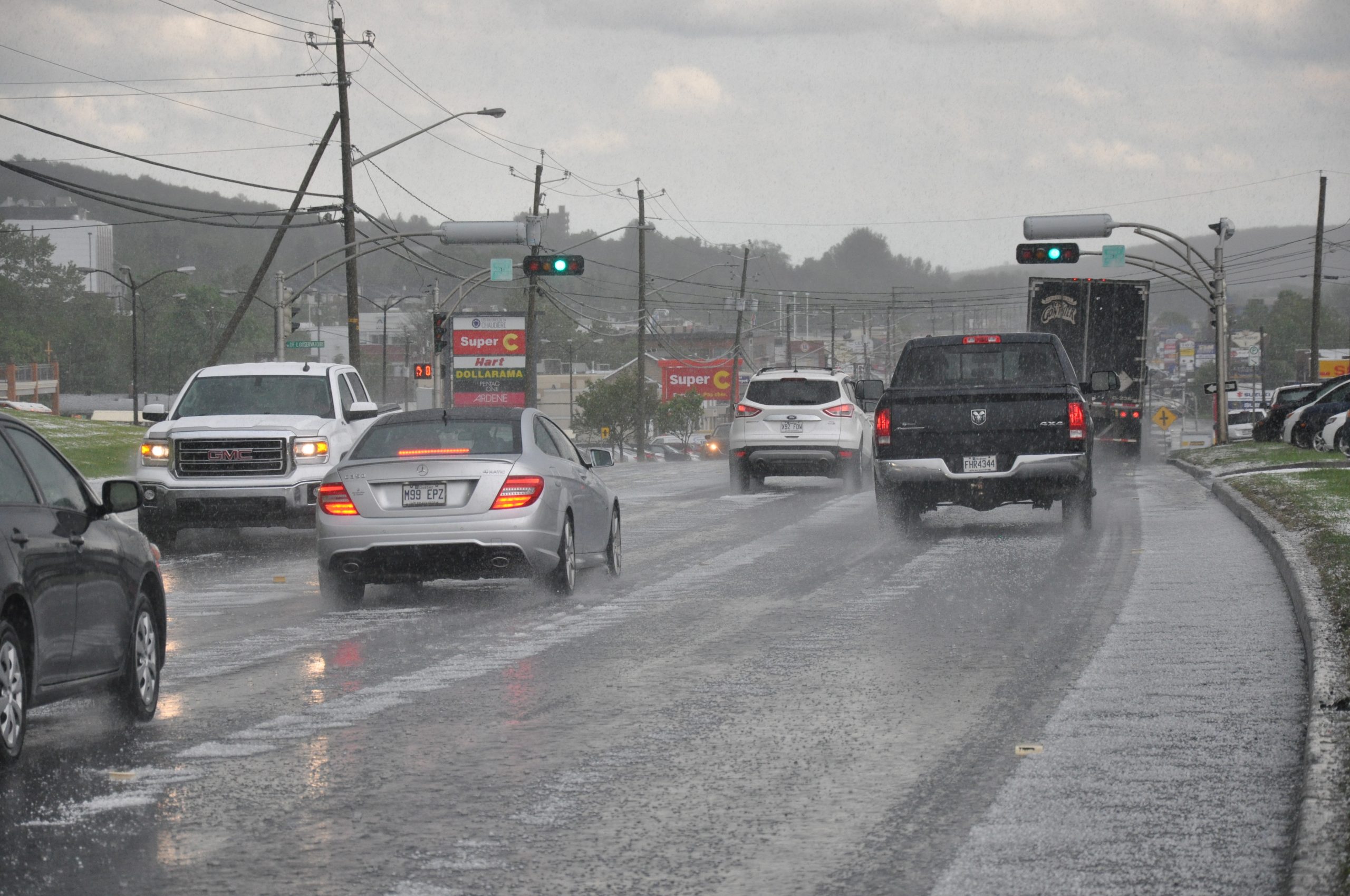 Il grêle en Beauce Beauce Média