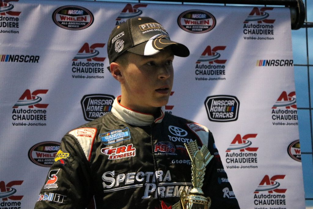 Raphaël Lessard de retour à l'Autodrome Chaudière Beauce Média