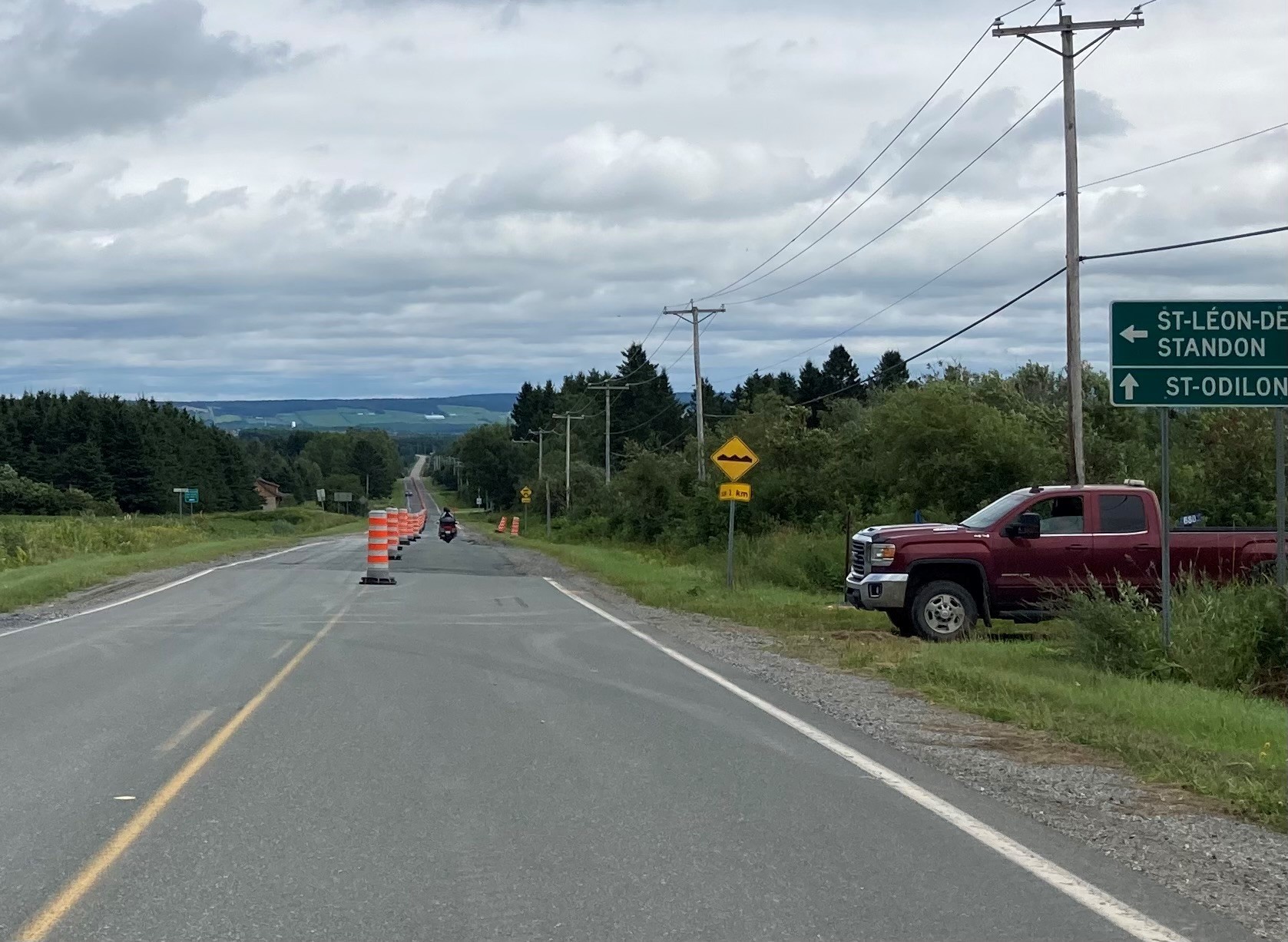 Route 275 début de la dernière phase des travaux Beauce Média